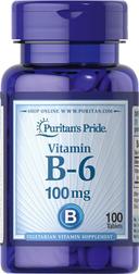 PURITAN'S PRIDE VITAMIN B-6 50MG TAB 100S