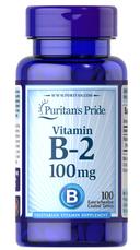 PURITAN'S PRIDE VIT B-2 100MG TAB 100S