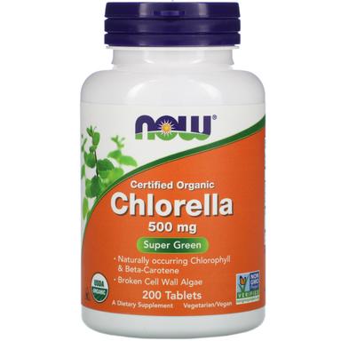 Now Organic Chlorella 500mg Tablet 200s