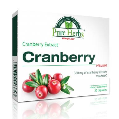 Cranberry Extract = Vit C 550mg Cap 30s