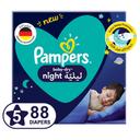 PAMPERS NIGHT S5 88S