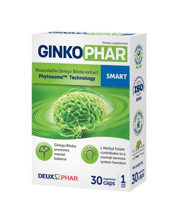 Ginkophar Smart Cap 30s