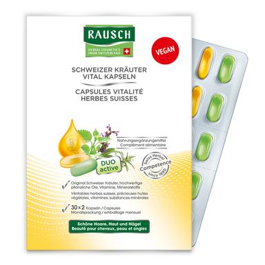 Rausch Swiss Herbal Vitality Caps 30's