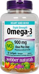 WN TRIPLE STRENGTH OMEGA-3 900MG SOFTGELS 50S