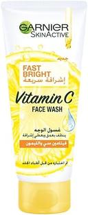 Garnier Fast Bright Vitamin C Face Wash 100ml