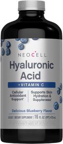 NeoCell Hyaluronic Acid + Vitamin C Blueberry Flavor Liquid 473ml