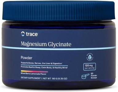 Trace Magnesium Glycinate 120mg Powder 180g