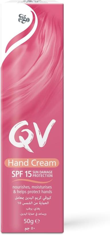 Ego Qv Spf15 Hand Cream 50g