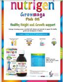 Nutrigen Growmega Fish Oil syrup 150ml