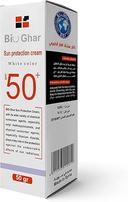 Bioghar Sun Protecion Cream White Color Spf 50+ 50g