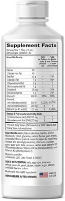 Lifetrients Speak+D Smooth Liquid Orange Vanilla 450ml 