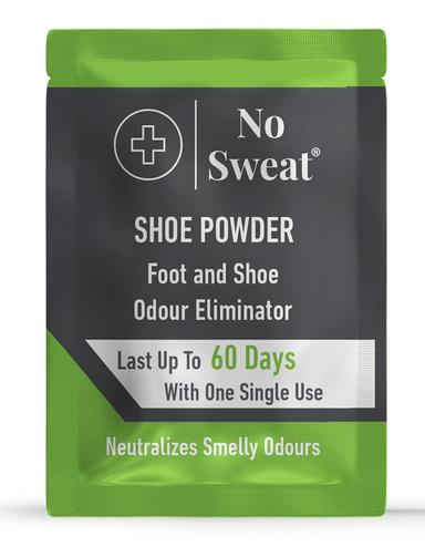 No Sweat Foot & Shoe Odour Eliminator Powder 10s