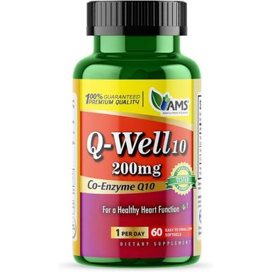 Ams Coq10 200mg Softgels 60s