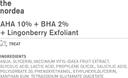 Bionnex The Nordea AHA 10% + BHA 2% + Lingonberry Exfoliating Serum 30ml