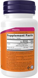 Now Folic Acid 800 mg Tablet 250s