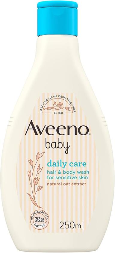 Aveeno Baby Daily Care Hair And Body Wash For Sensitive Skin 250ml
