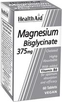 Health Aid Magnesium Bisglycinate With Vitamin B6 Tablet 60s