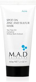 MAD Spot On Zinc And Sulfur Mask 60g