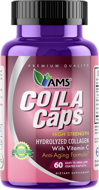 Ams Colla Caps Coated Caplet 60s