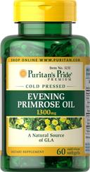 Puritan's Pride Evening Primrose Oil 1300mg Softgels 60s
