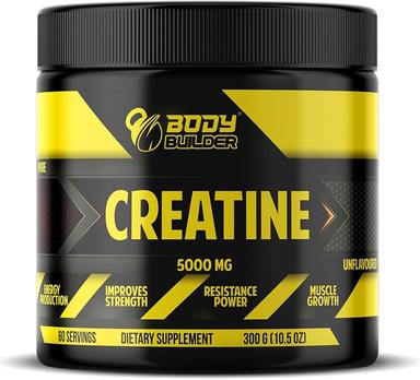 Body Builder Creatine Unflavored Powder 300g