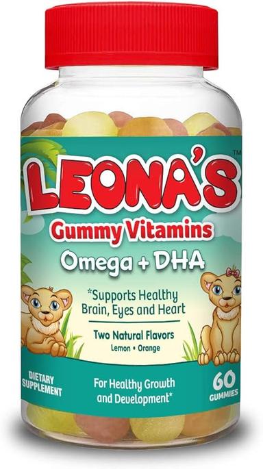 Leona's Kids Omega Vitamin Gummies 60s