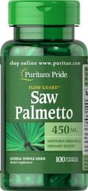 Puritan's Pride Saw Palmetto 450 mg Capsule 100s
