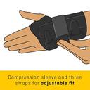 Futuro Compression Stabilizing Wrist Brace Left Hand 48401 S/M size