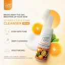 Pure Life Vitamin C Facial Foam With Silicone Brush 150ml
