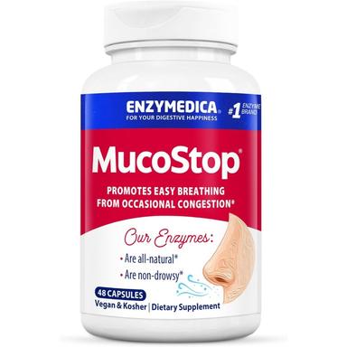 Enzymedica Mucostop Capsule 48s