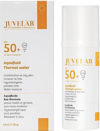 Juvelab Aquafluid Spf50+ Dry Touch Thermal Water Cream 40ml