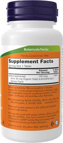 Now Kelp 150mcg Iodine Tablet 200s