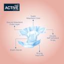 Active Incontinence Adult Diaper Medium 12s