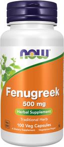Now Fenugreek 500mg Capsule 100s