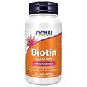 Now Biotin 5000mcg Capsule 60s