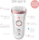 BRAUN SE9961 SILK EPIL 9 LEGS BODY & FACE