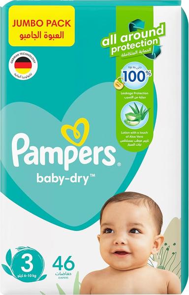 Pampers Diapers Size 3 46s