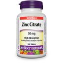 Webber Naturals Zinc Citrate 50mg Tablet 180s