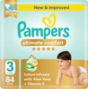 Pampers Ultimate Comfort Diapers Size 3 84s