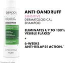 Vichy Dercos Anti Dandruff Shampoo For Sensitive Scalp 200ml