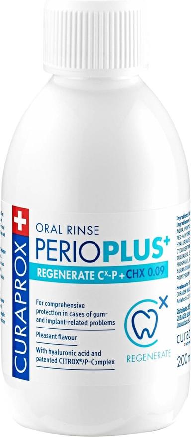 Curaprox Perio Plus Regenerate Chx 0.09% Mouthwash 200ml