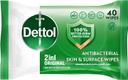 Dettol Antibacterial Original Wipes 40s