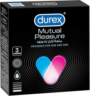 Durex Mutual Pleasure Condom 3s