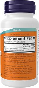 Now Selinium 200mcg Vegan Capsule 90s