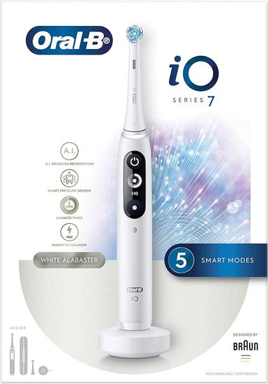 Oral B Io Series 7 Electric Toothbrush Alabaster White