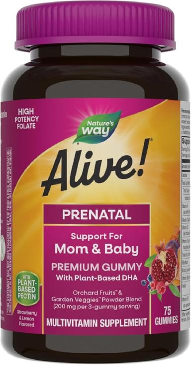 Alive Prenatal Multivitamin Gummies 75s