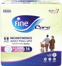 Fine Care Incontinence Adult Pull Up X-Large 14 Diapers
