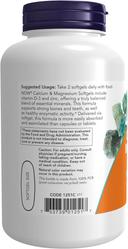 Now Calcium & Magnesium With Vitamin D Capsule 120s