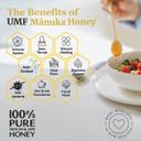 100% PURE NEW ZEALAND MANUKA HONEY WITH LEMON & GINGER MGO 83+ 10GM