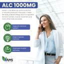 AMS Acetyl L-Carnitine 1000mg Tablets 60s